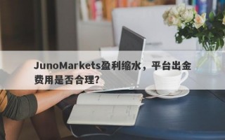 JunoMarkets盈利缩水，平台出金费用是否合理？