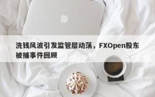 洗钱风波引发监管层动荡，FXOpen股东被捕事件回顾