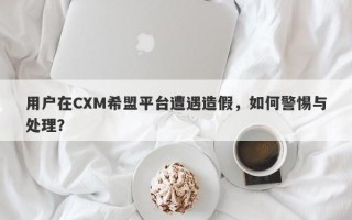 用户在CXM希盟平台遭遇造假，如何警惕与处理？