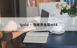 igold · 领峰贵金属mt4