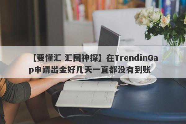 【要懂汇 汇圈神探】在TrendinGap申请出金好几天一直都没有到账
-第1张图片-要懂汇圈网