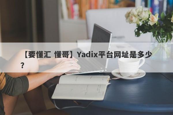 【要懂汇 懂哥】Yadix平台网址是多少？
-第1张图片-要懂汇圈网