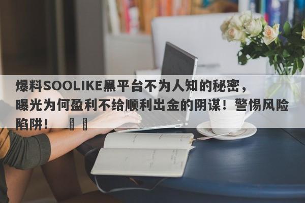 爆料SOOLIKE黑平台不为人知的秘密，曝光为何盈利不给顺利出金的阴谋！警惕风险陷阱！  ​​-第1张图片-要懂汇圈网