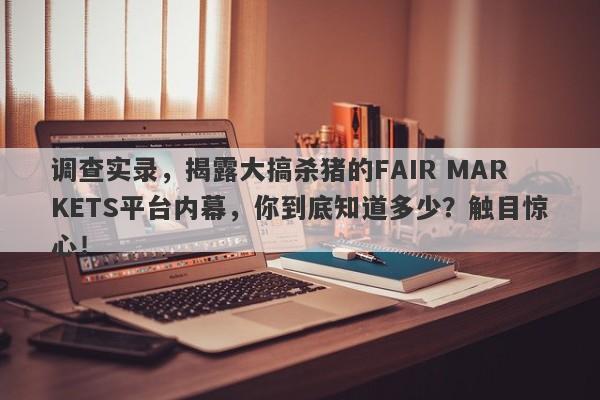 调查实录，揭露大搞杀猪的FAIR MARKETS平台内幕，你到底知道多少？触目惊心！-第1张图片-要懂汇圈网