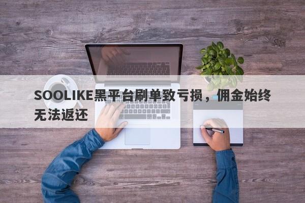 SOOLIKE黑平台刷单致亏损，佣金始终无法返还-第1张图片-要懂汇圈网