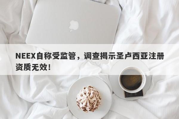 NEEX自称受监管，调查揭示圣卢西亚注册资质无效！-第1张图片-要懂汇圈网