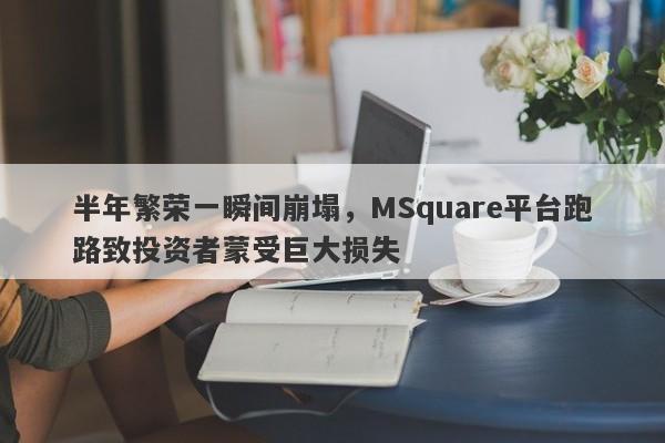 半年繁荣一瞬间崩塌，MSquare平台跑路致投资者蒙受巨大损失-第1张图片-要懂汇圈网